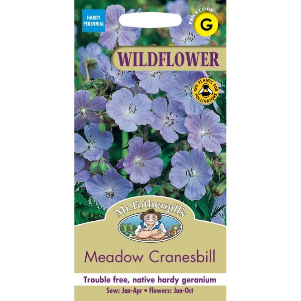 Wild Flowers Meadow Cranesbill Seeds